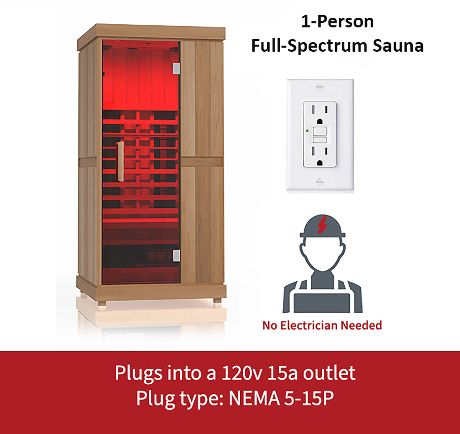 Finnmark FD-1 Full Spectrum 1-Person Infrared Sauna