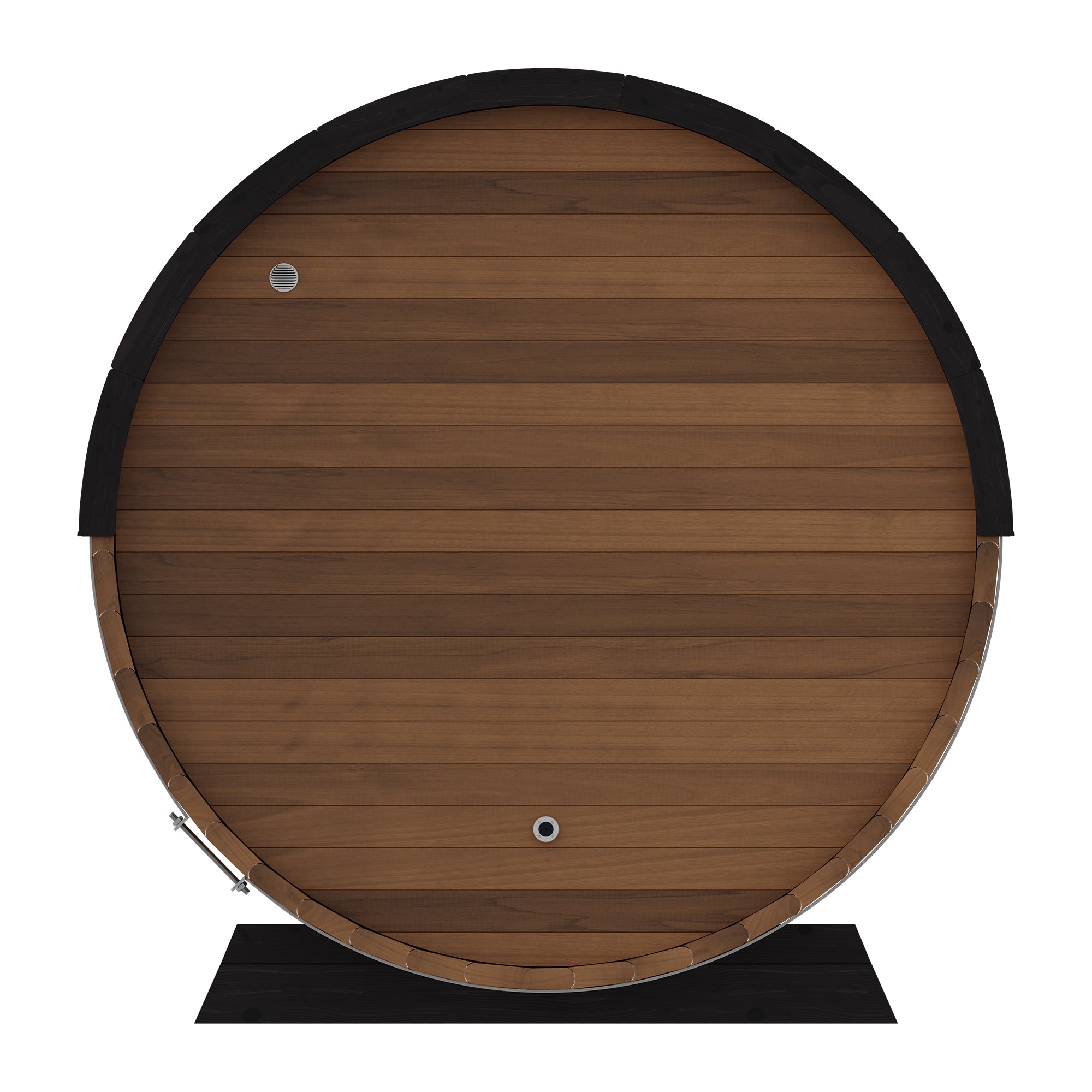 Finnmark FD-6 Outdoor Cedar Barrel Sauna | 4 Person Hybrid Near & Far