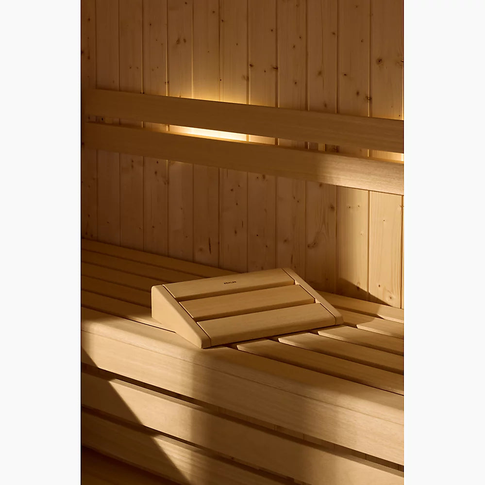 Kohler C1 2-Person Indoor Sauna, Graphite Grey, No Floor