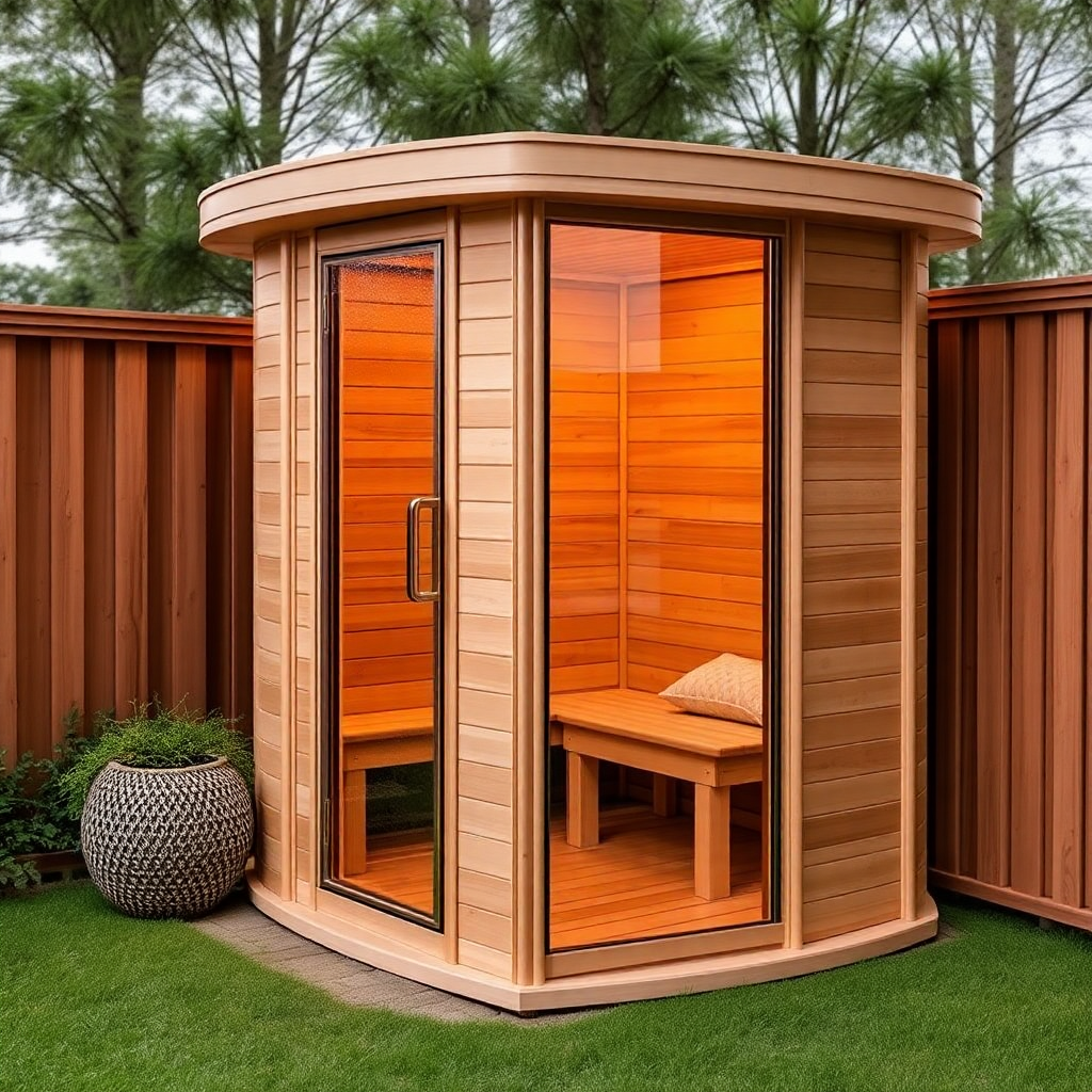 Sauna Sanctum 4-Person Full-Spectrum Infrared Sauna