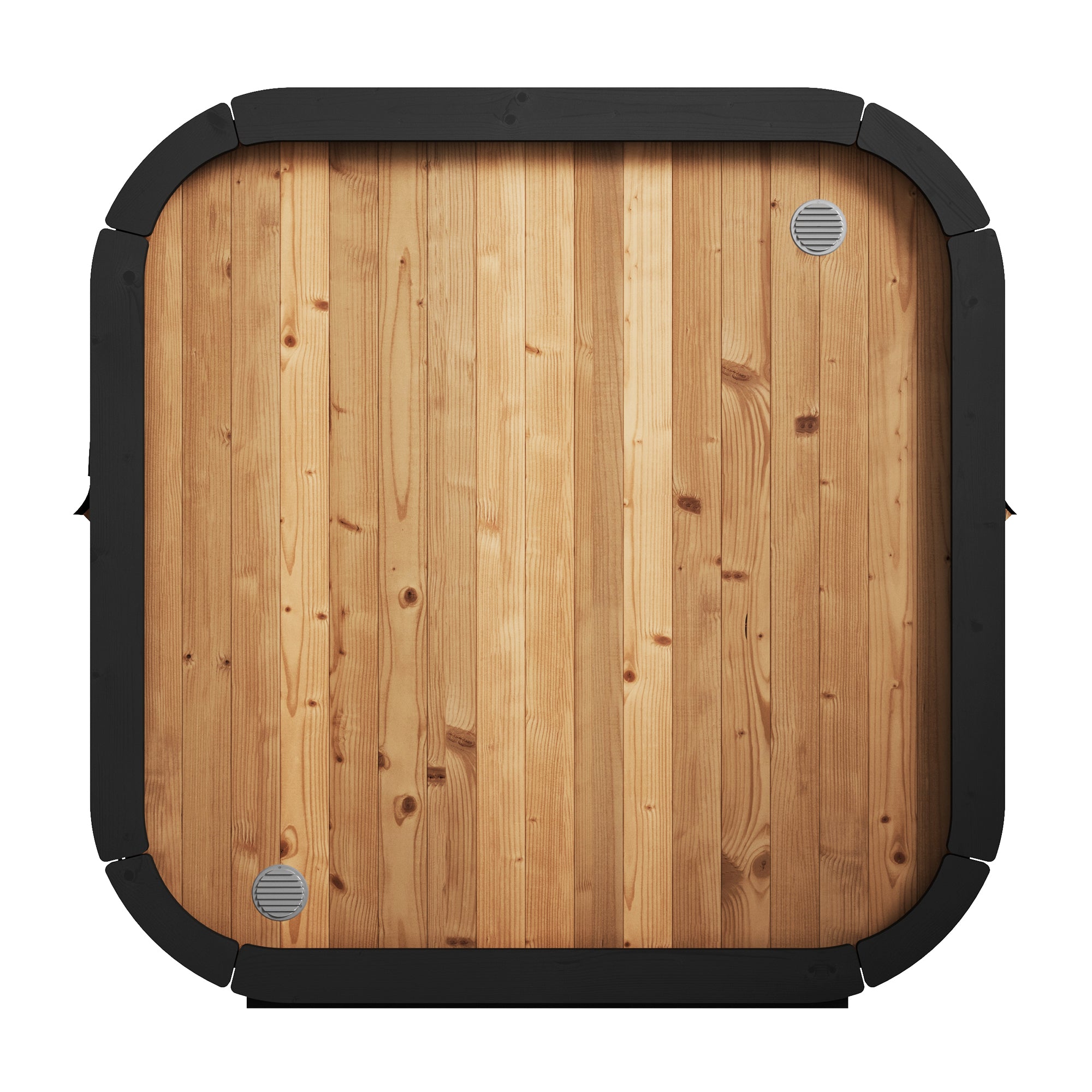 SaunaLife CL4G 3-Person Outdoor Cube Sauna Kit, Bronze Glass & Wi-Fi LED