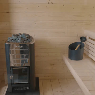 SaunaLife G4 Outdoor Sauna | 6 Person Garden Series Kit