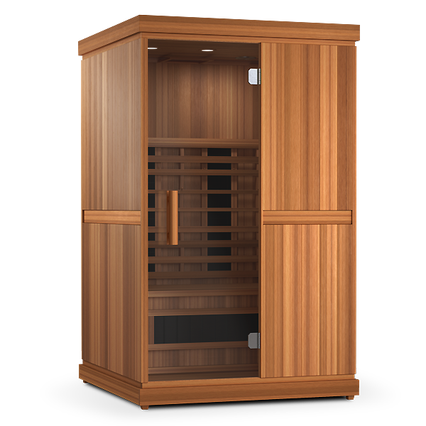 Finnmark FD-2 Full Spectrum 2-Person Infrared Home Sauna with Cedar Interior