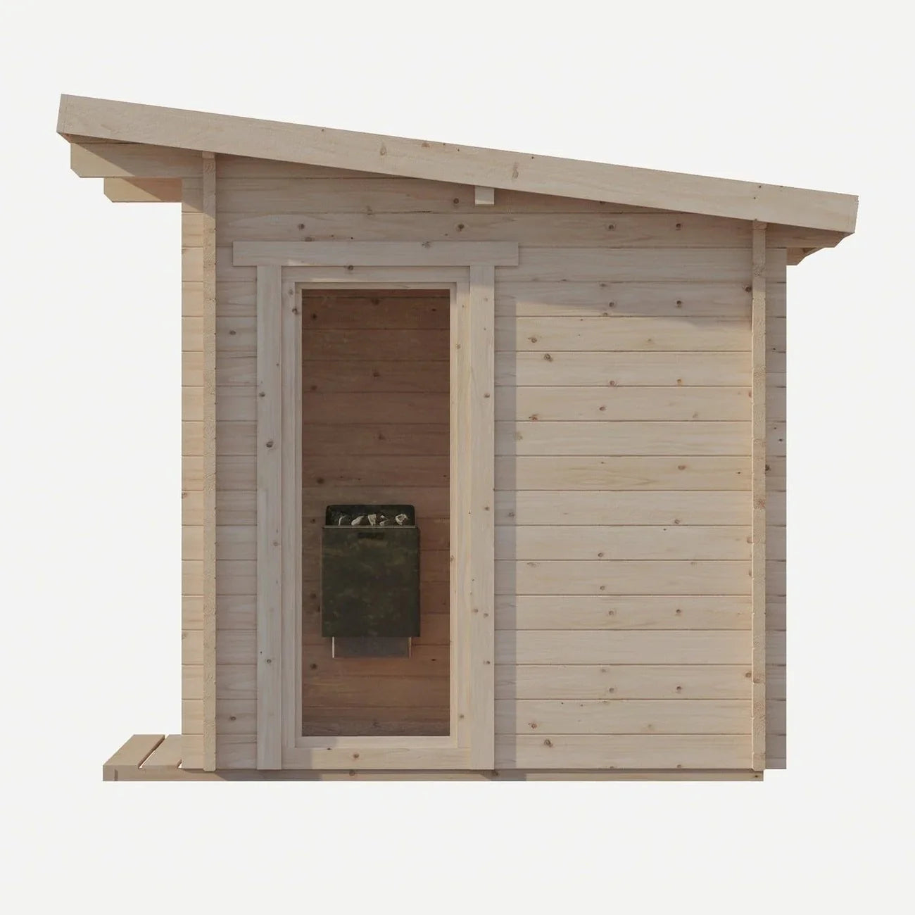 SaunaLife G4 Outdoor Sauna | 6 Person Garden Series Kit