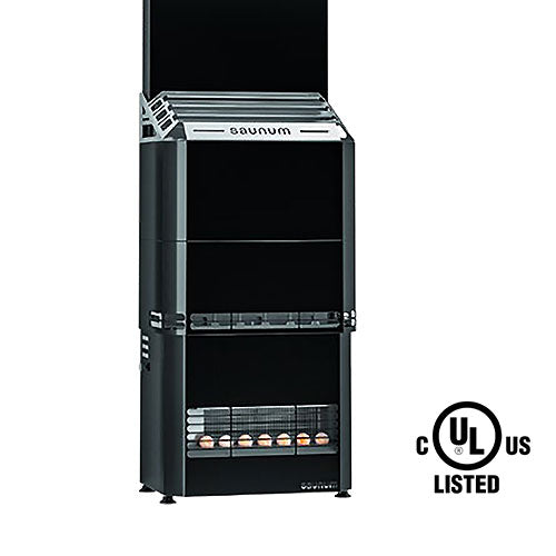 Saunum Air 5 – 4.8 kW Air-Mix Sauna Heater with Climate Equalizer