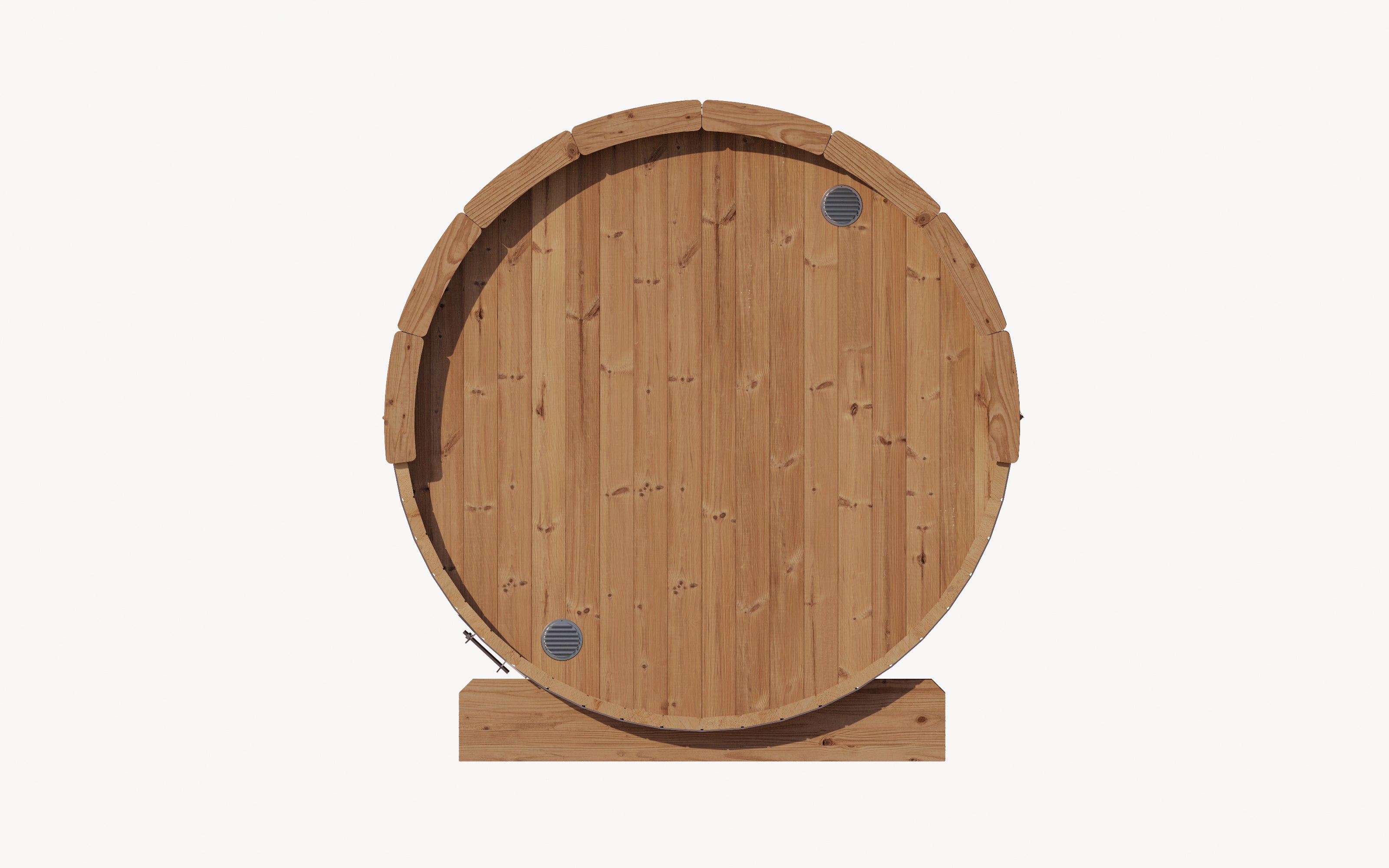 SaunaLife E6 Barrel Sauna | 3 Person Outdoor ERGO Series