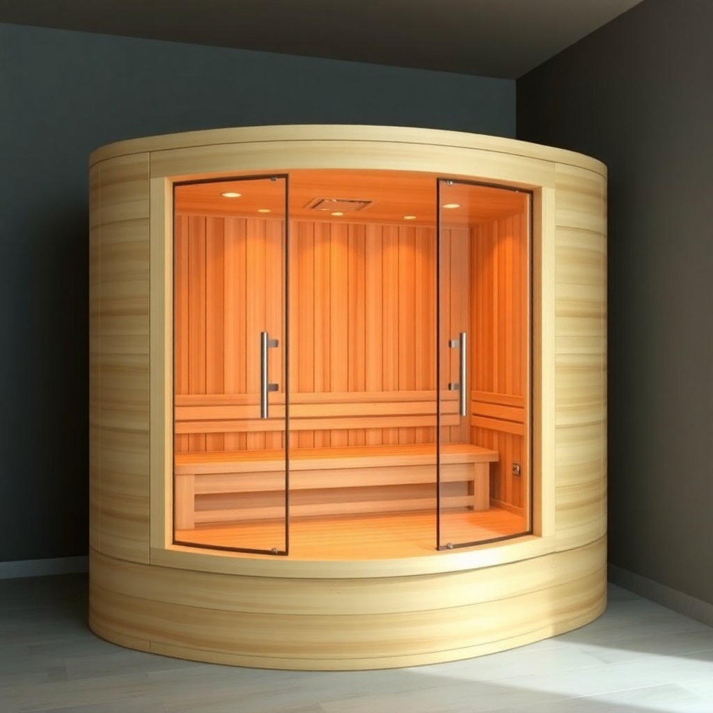 Sauna Sanctum 6-Person Full-Spectrum Infrared Sauna