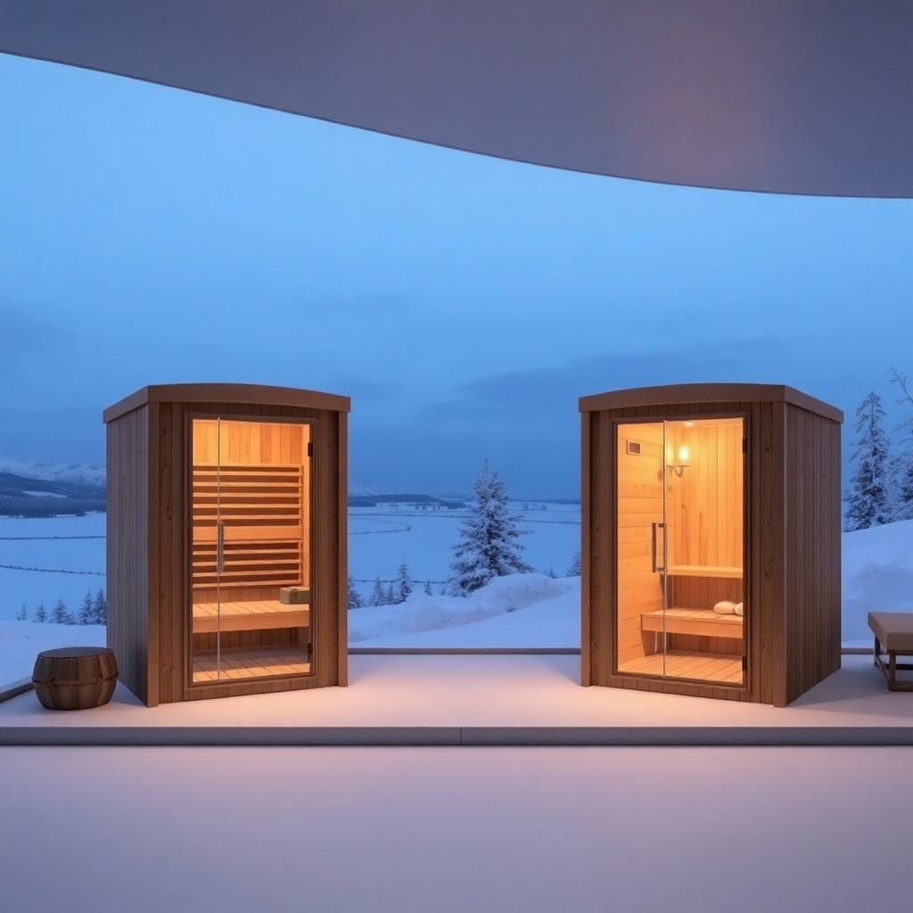 Sauna Sanctum 2-Person Full-Spectrum Infrared Sauna