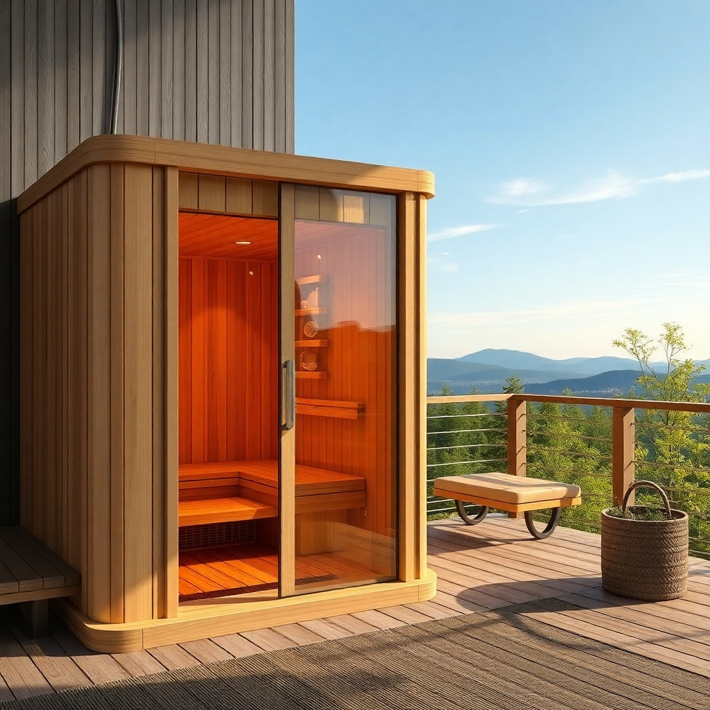 Sauna Sanctum 8-Person Full-Spectrum Infrared Sauna