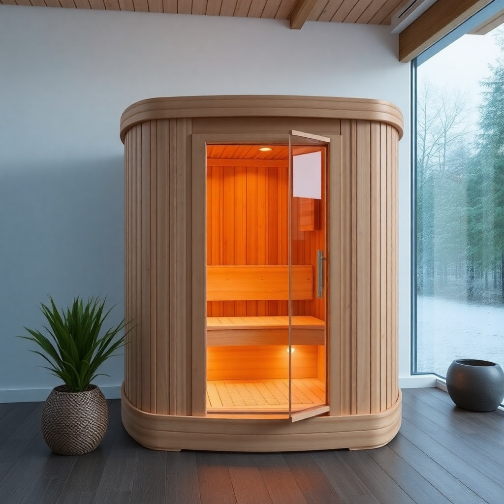 Sauna Sanctum 4-Person Full-Spectrum Infrared Sauna