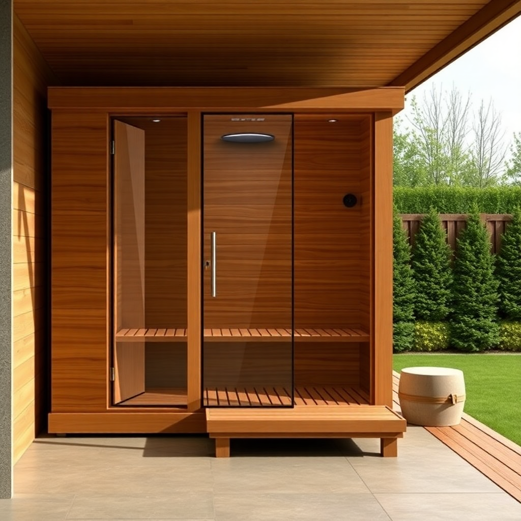 Sauna Sanctum 4-Person Full-Spectrum Infrared Sauna