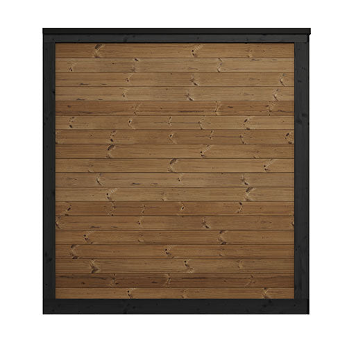 SaunaLife GL4 Outdoor Sauna | 4 Person Thermo-Spruce Luxury Kit