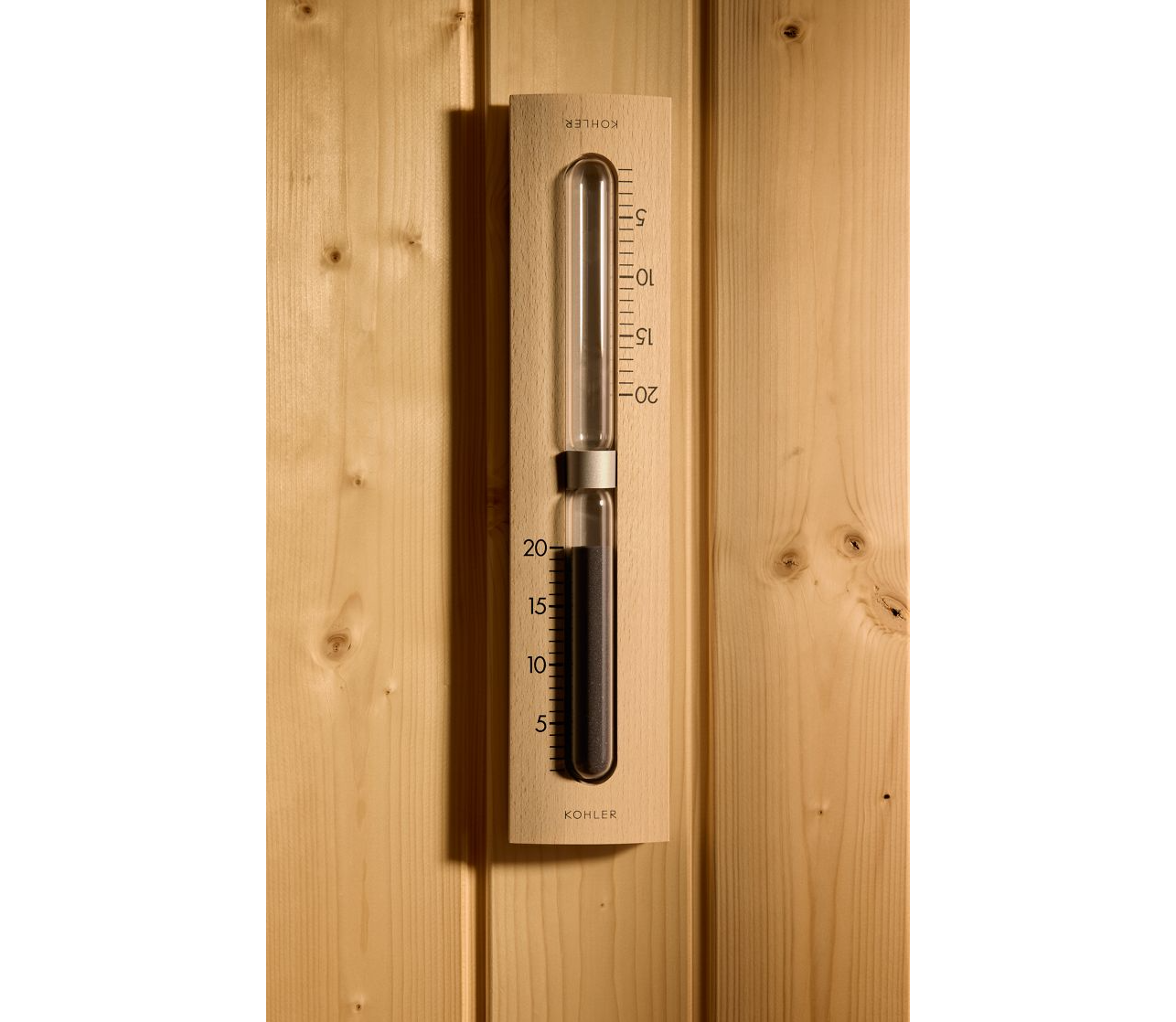 Kohler C1 5-Person Indoor Sauna – Graphite Black, No Floor