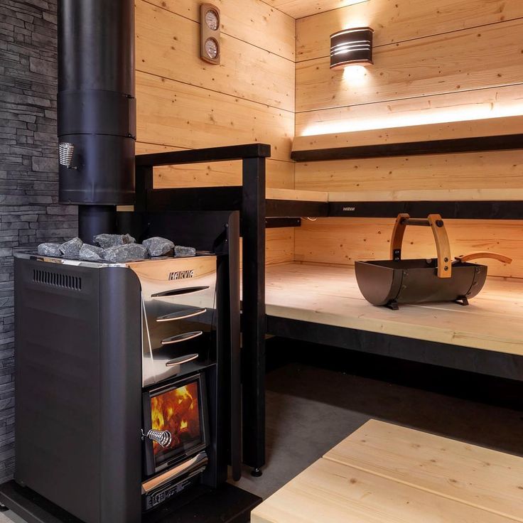 Harvia Pro 20 Wood Sauna Stove | 24 kW for 283–706 ft³ Rooms