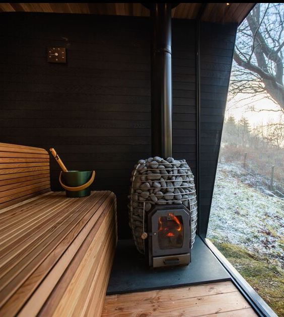 HUUM HIVE Wood 13 Sauna Stove | Wood-Burning, 212–459 ft³
